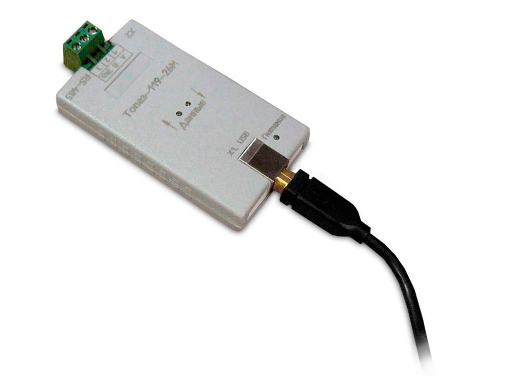 Топаз-119-26М (Блок сопряжения для согласования интерфейсов USB и RS-485)